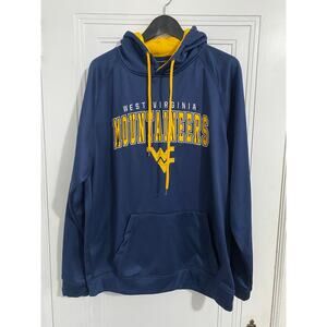West Virginia Mountaineers Stitched Hoodie Size XL